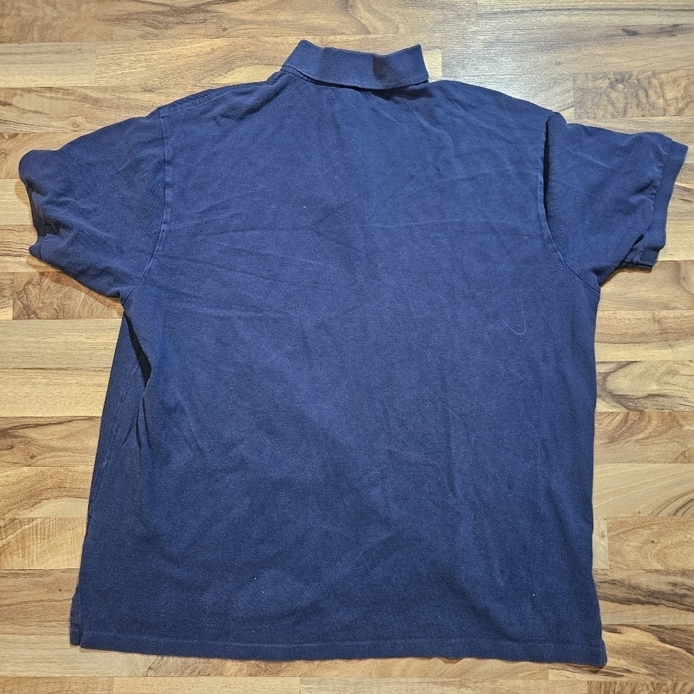 Polo Ralph Lauren Navy Blue Mens 2XB 100% Cotton Classic Preppy - Picture 8 of 8